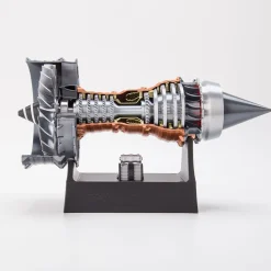 SKYMECH TR900 DIY Functional Turbofan Aero Aircraft Engine 3D Printed Assembly Model Dynamic KIT Version
