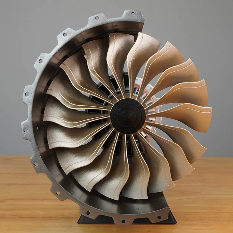 SKYMECH Trent 900 Aircraft Engine Model Kit - Build Your Own Jet Engine - 1: 20 Scale Turbofan Engine Mechanical Science STEM Toy