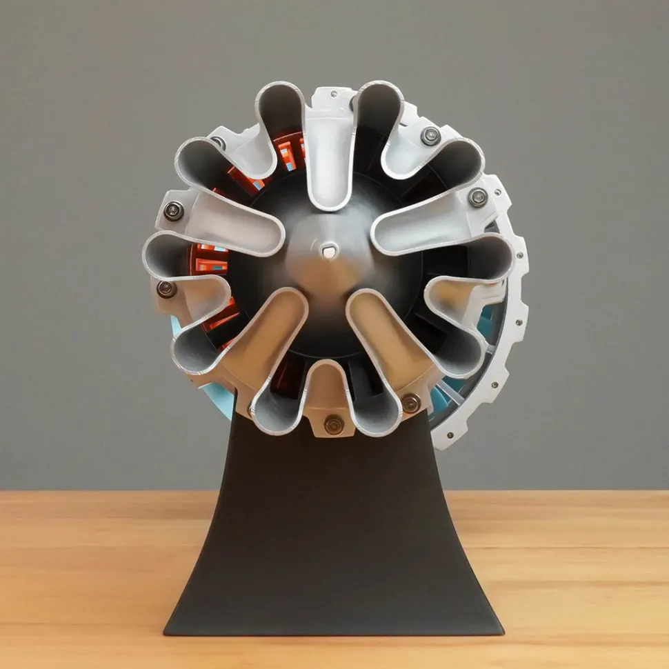 SKYMECH Trent 900 Aircraft Engine Model Kit - Build Your Own Jet Engine - 1: 20 Scale Turbofan Engine Mechanical Science STEM Toy