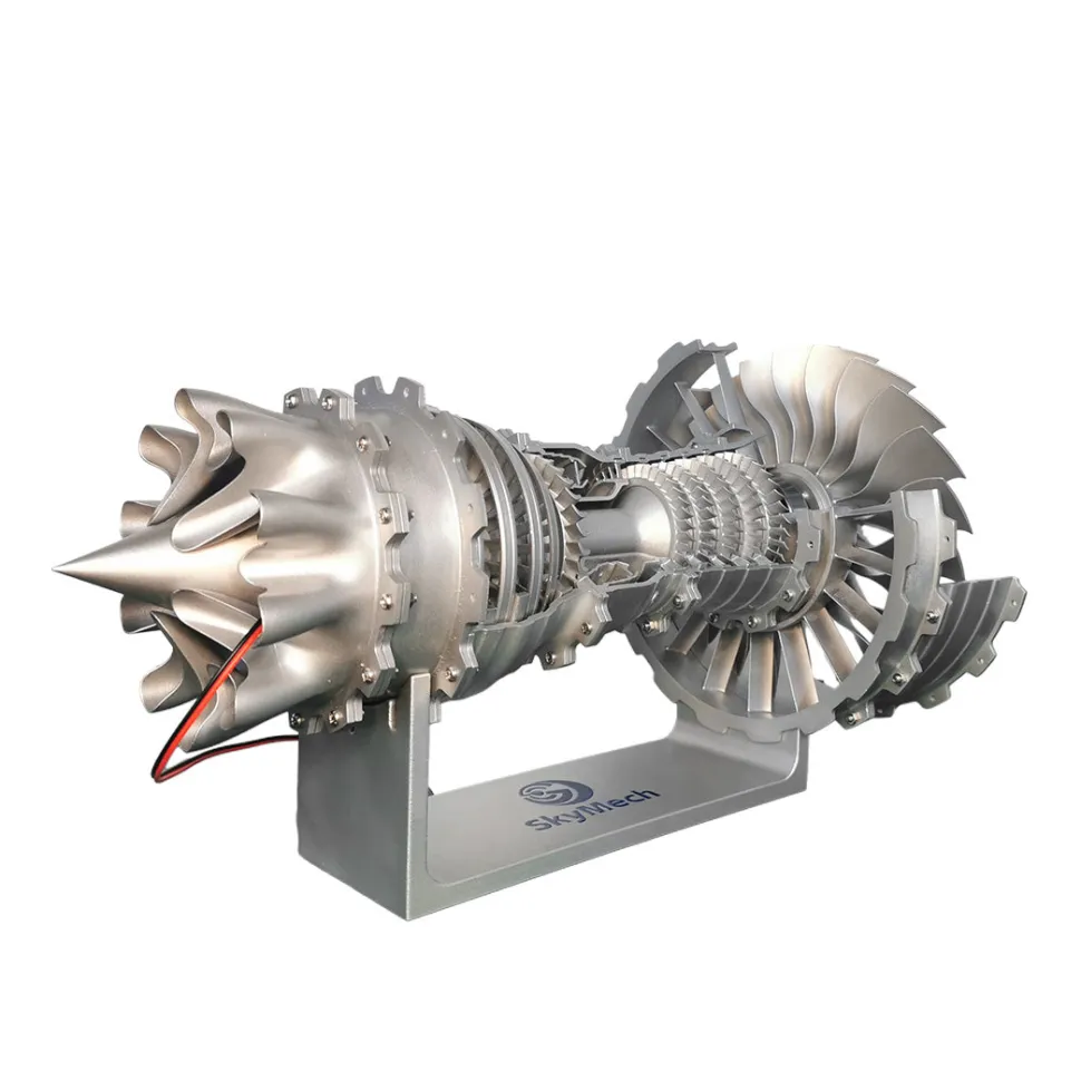 SKYMECH TRENT 900 Turbofan Engine Model Kit - Build Your Own Jet Engine that Works - Working Aircraft Engine Model Educational Toy