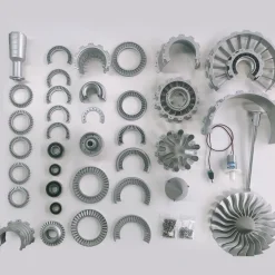 SKYMECH TRENT 900 Turbofan Engine Model Kit - Build Your Own Jet Engine that Works - Working Aircraft Engine Model Educational Toy