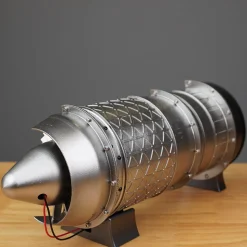 SKYMECH 1/3 Turbojet Engine Model Kit - Build Your Own Turbojet Engine that Works - WP-85 Turbojet DIY Aircraft Engine Model 100Pcs