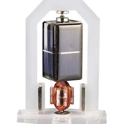 Solar Magnetic Levitation Model Levitating Mendocino Motor Educational Model Vertical Stand - Enginediy
