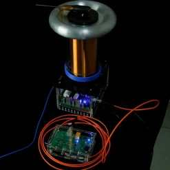 Solid State Music Tesla Coil Artificial Lightning Arc Plasma Loudspeaker