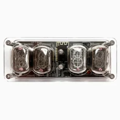 Soviet Cyberpunk IN12 Nixie Tube Clock - Retro Vintage Desktop Decor