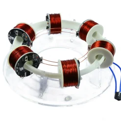 Stark 6 Coils Ring Accelerator Cyclotron High-tech Physics Model