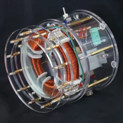 Stark Tesla's Egg of Columbus AC Motor Tesla Coil Motor Science Motor Model