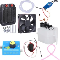 Starter Kit for ENJOMOR V8 GS-V8 Engine and DOHC 36cc DOHC Inline 4 Cylinder 4 Stroke Gasoline Engine