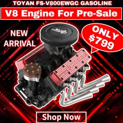 Starter Kit for TOYAN FS-V800WGPC Gasoline V8 Engine Model