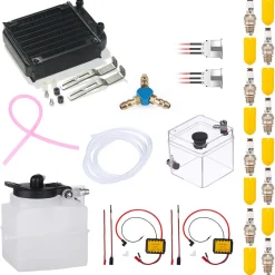 Start Ignition and Water Cooling Kit for HOWIN & TOYAN V8 Engine FS-V800 Engine - TOYAN Original