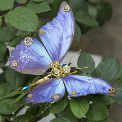 Steampunk 3D Butterfly Model Metal Puzzle DIY Assembly Kit for Kids, Teens and Adults (150PCS+)