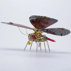 Steampunk 3D Butterfly Model Metal Puzzle DIY Assembly Kit for Kids, Teens and Adults (150PCS+)