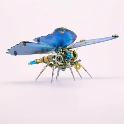 Steampunk 3D Butterfly Model Metal Puzzle DIY Assembly Kit for Kids, Teens and Adults (150PCS+)