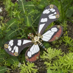 Steampunk 3D Butterfly Model Metal Puzzle DIY Assembly Kit for Kids, Teens and Adults (150PCS+)