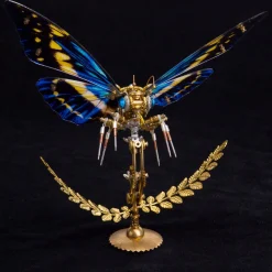 Steampunk 3D Butterfly Model Metal Puzzle DIY Assembly Kit for Kids, Teens and Adults (150PCS+) - Morpho Helena