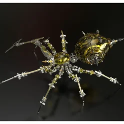 Steampunk Mechanical War Spider 3D Assembly Model Kit – Build Your Own Industrial Arachnid Artillery