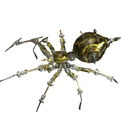 Steampunk Mechanical War Spider 3D Assembly Model Kit – Build Your Own Industrial Arachnid Artillery