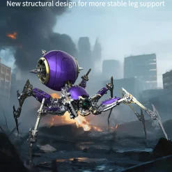 Steampunk Mechanical War Spider 3D Assembly Model Kit – Build Your Own Industrial Arachnid Artillery