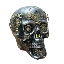 Steampunk Skull Essential Oil Diffuser with LED Night Light