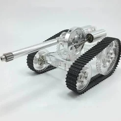 Stirling Engine Battle Tank External Combustion Engine Motor Model - Gift for Collection