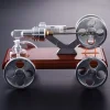 Stirling Engine Car Model DIY Stirling Engine Vehicle Kit Toy Engine