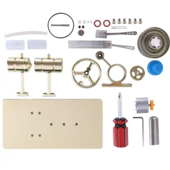 Stirling Engine Generator Model DIY Assembly Kit Physical Experiment