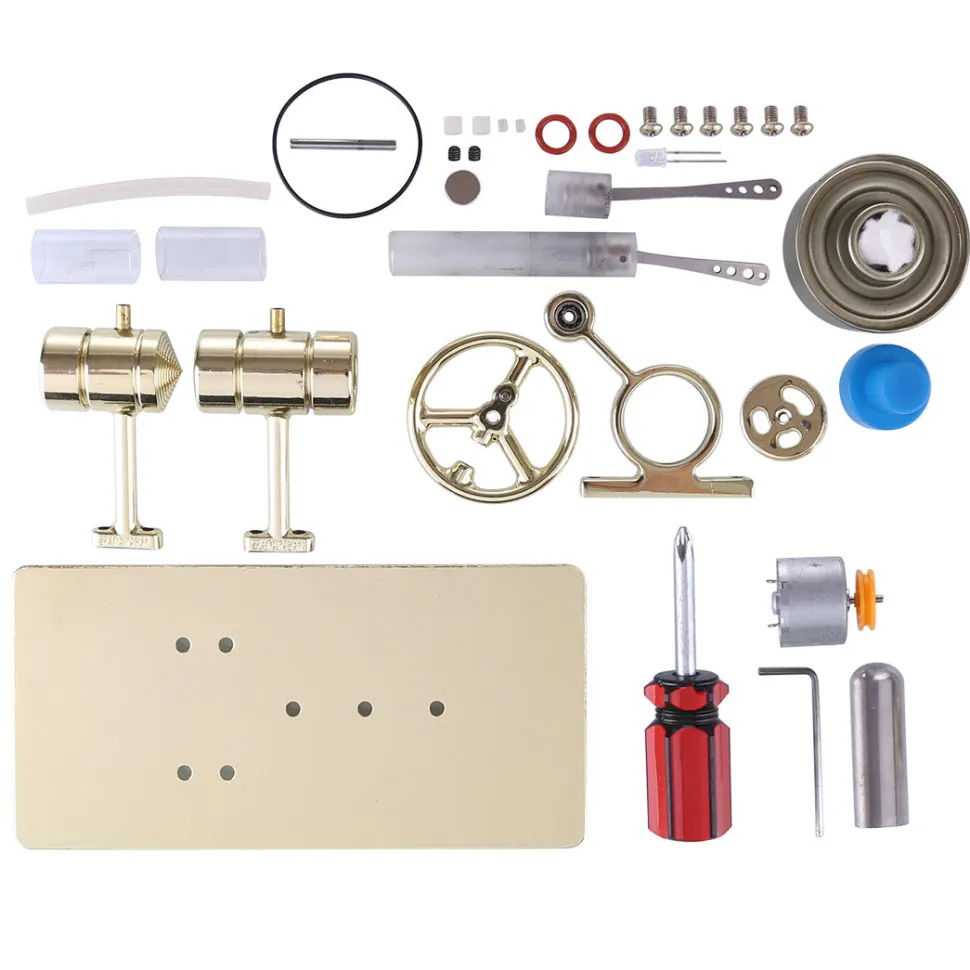 Stirling Engine Generator Model DIY Assembly Kit Physical Experiment
