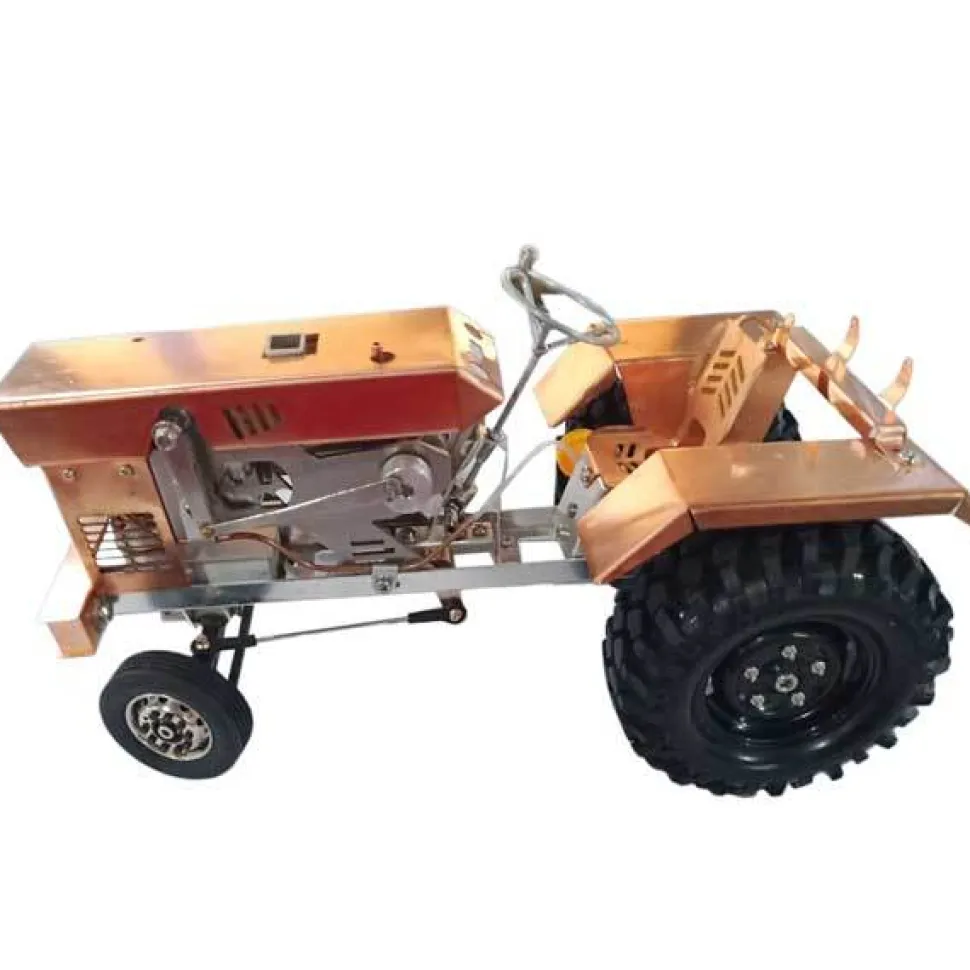 Stirling Engine Kit Tractor Vacuum Engine Motor Model for Gift Collection - Enginediy
