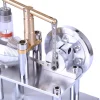 Stirling Engine Model Stainless Steel Balance Stirling Engine Science Experiment Toy - Enginediy
