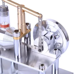 Stirling Engine Model Stainless Steel Balance Stirling Engine Science Experiment Toy - Enginediy