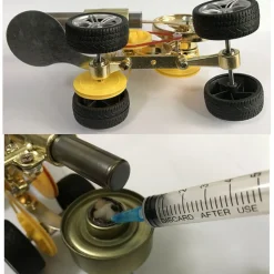 Stirling Engine Motor Driving Car Model Educational Toy