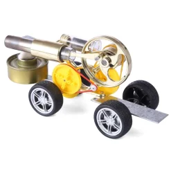 Stirling Engine Motor Driving Car Model Educational Toy