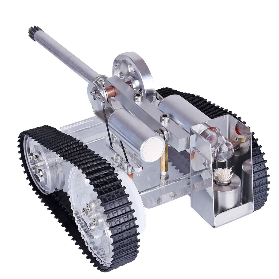 Stirling Engine Tank Model Stirling Engine Motor Model Physical Experiment Science Education Toy Gift - Enginediy