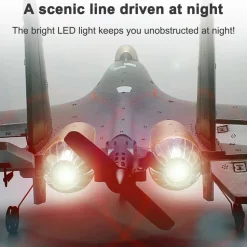 SU35 2.4G RC Airplane 4CH Fighter Airplane Plane Boys' Electric Aircraft Toy Gift (RTF Version)