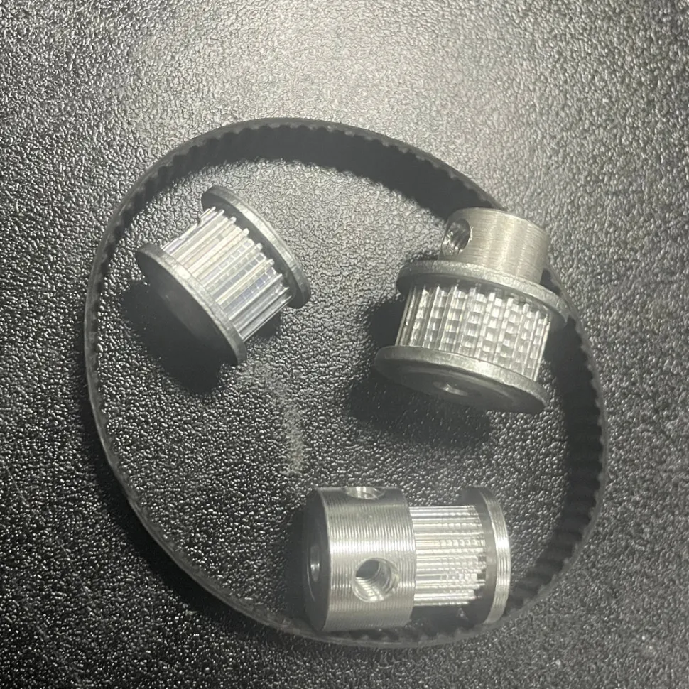 Synchronous Pulley & Belt Assembly Set for ENJOMOR 36cc DOHC D6 ENJOMOR D6 Inline Four-cylinder Engine Models