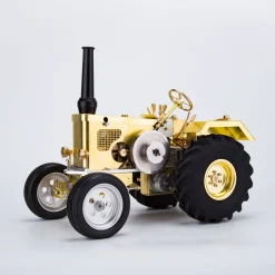 T16 Antique Roller Tractor Model with 1.6cc Mini Horizontal Air-cooled Single-cylinder Gasoline IC Engine