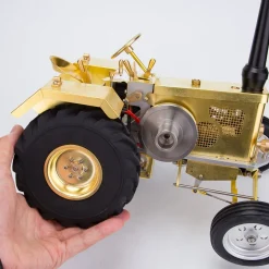 T16 Antique Roller Tractor Model with 1.6cc Mini Horizontal Air-cooled Single-cylinder Gasoline IC Engine