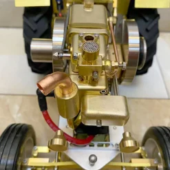 T12 Antique Roller Tractor Model with 1.6cc Mini Horizontal Single-cylinder Water-cooled Gasoline IC Engine