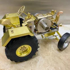 T12 Antique Roller Tractor Model with 1.6cc Mini Horizontal Single-cylinder Water-cooled Gasoline IC Engine
