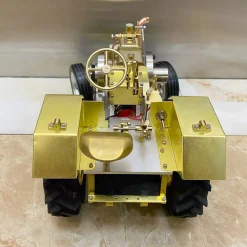 T12 Antique Roller Tractor Model with 1.6cc Mini Horizontal Single-cylinder Water-cooled Gasoline IC Engine