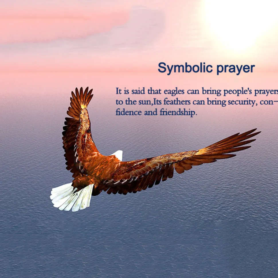 TECHING American Bald Eagle Model Kit - Haliaeetus Leucocephalus with Flying and Flapping Wings