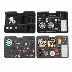Teching Car Engine Assembly Kit Single Cylinder Car Building Kit Toy Gift for Adult