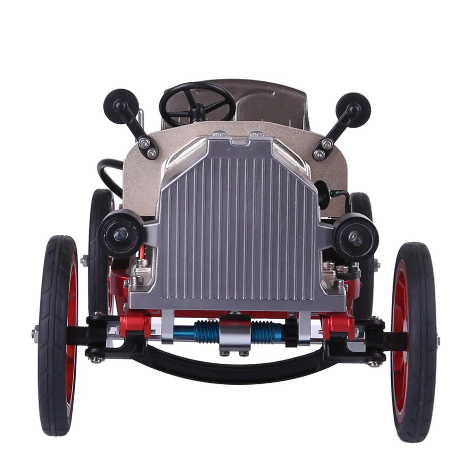 Teching Classic Car Engine Assembly Kit Mini Electric Single-cylinder Engine Metal Mechanical Model High Level Educational Collection
