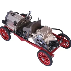 Teching Classic Car Engine Assembly Kit Mini Electric Single-cylinder Engine Metal Mechanical Model High Level Educational Collection
