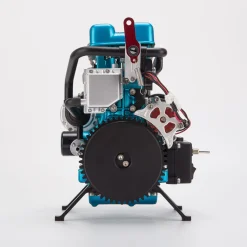 TECHING L4 Engine Model Kit that Works - Build Your Own Engine - Full Metal 4 Cylinder Car Engine Kit Car Engine Model Upgraded Version
