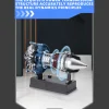 TECHING Mini Turbofan Engine Kit that Works - DIY Metal Electric Jet Engine with Visible Mechanics for STEM Education