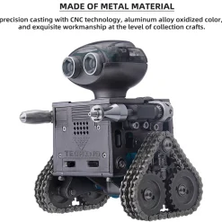 TECHING Robotic Engine Assembly Kit Educational Toy Build Your Robot Kit DIY Gift 160pcs