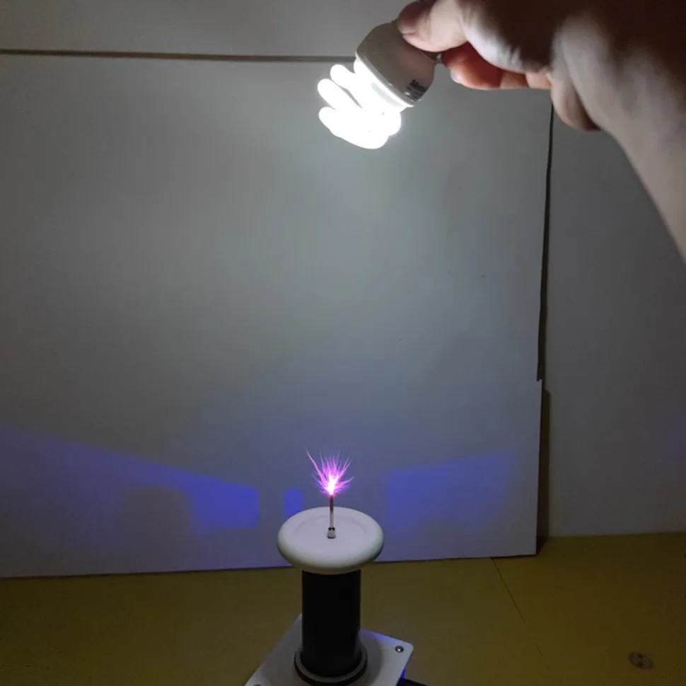 Tesla Coil Plasma Speaker Spaced Lighting Arc Technology Experimental Science Teaching Toy Creative Gift
