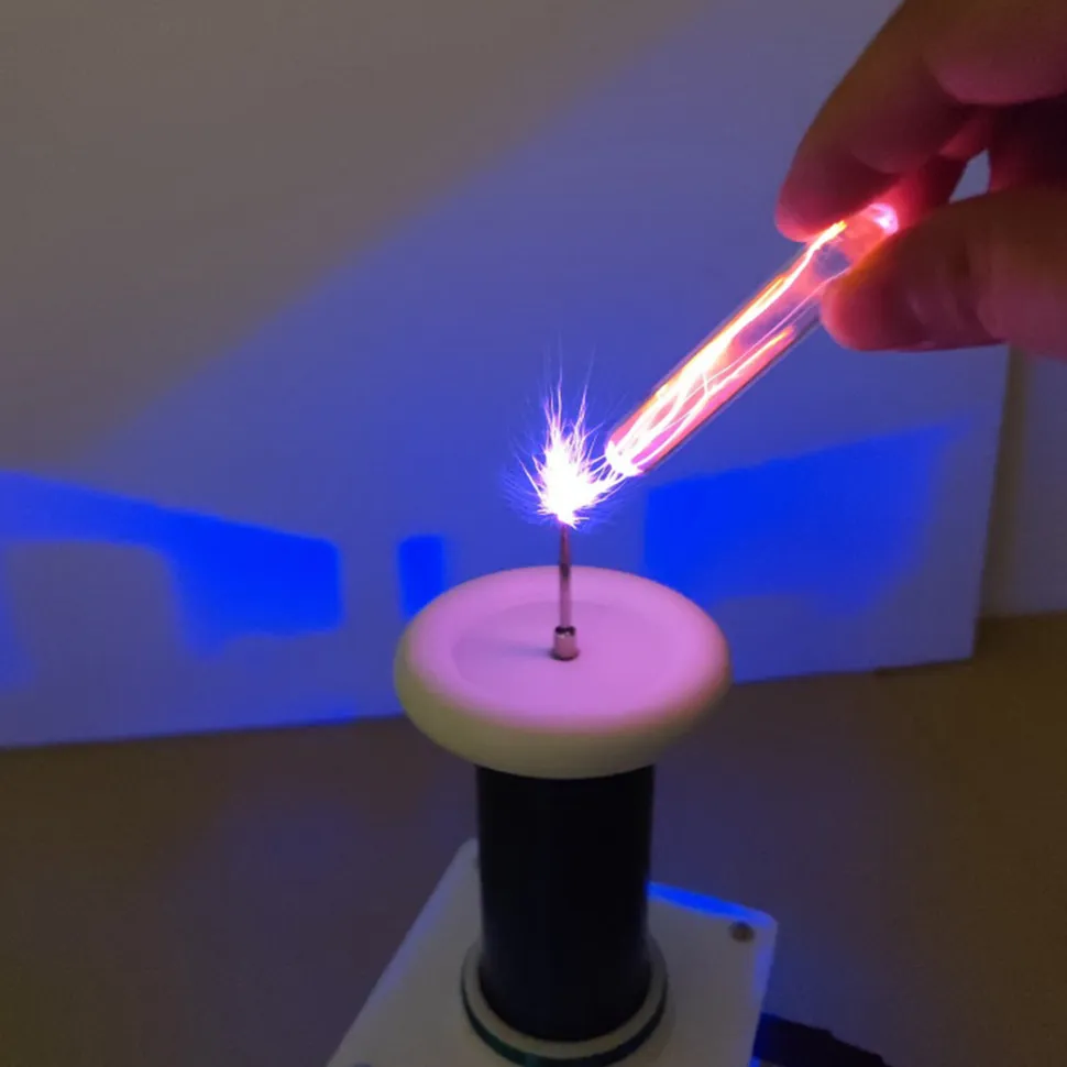 Tesla Coil Plasma Speaker Spaced Lighting Arc Technology Experimental Science Teaching Toy Creative Gift