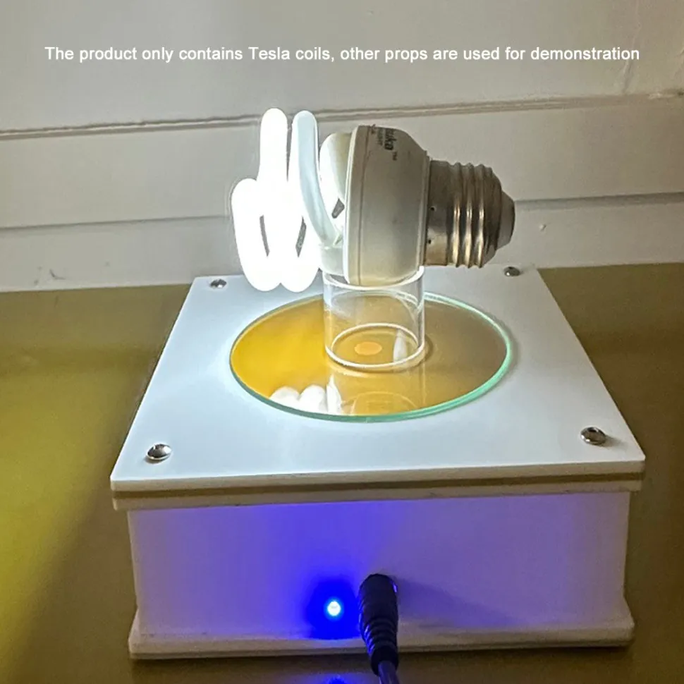 Tesla Coil Spaced Lighting Tesla Coil Model Experimental Science and Technology Creative Gifts